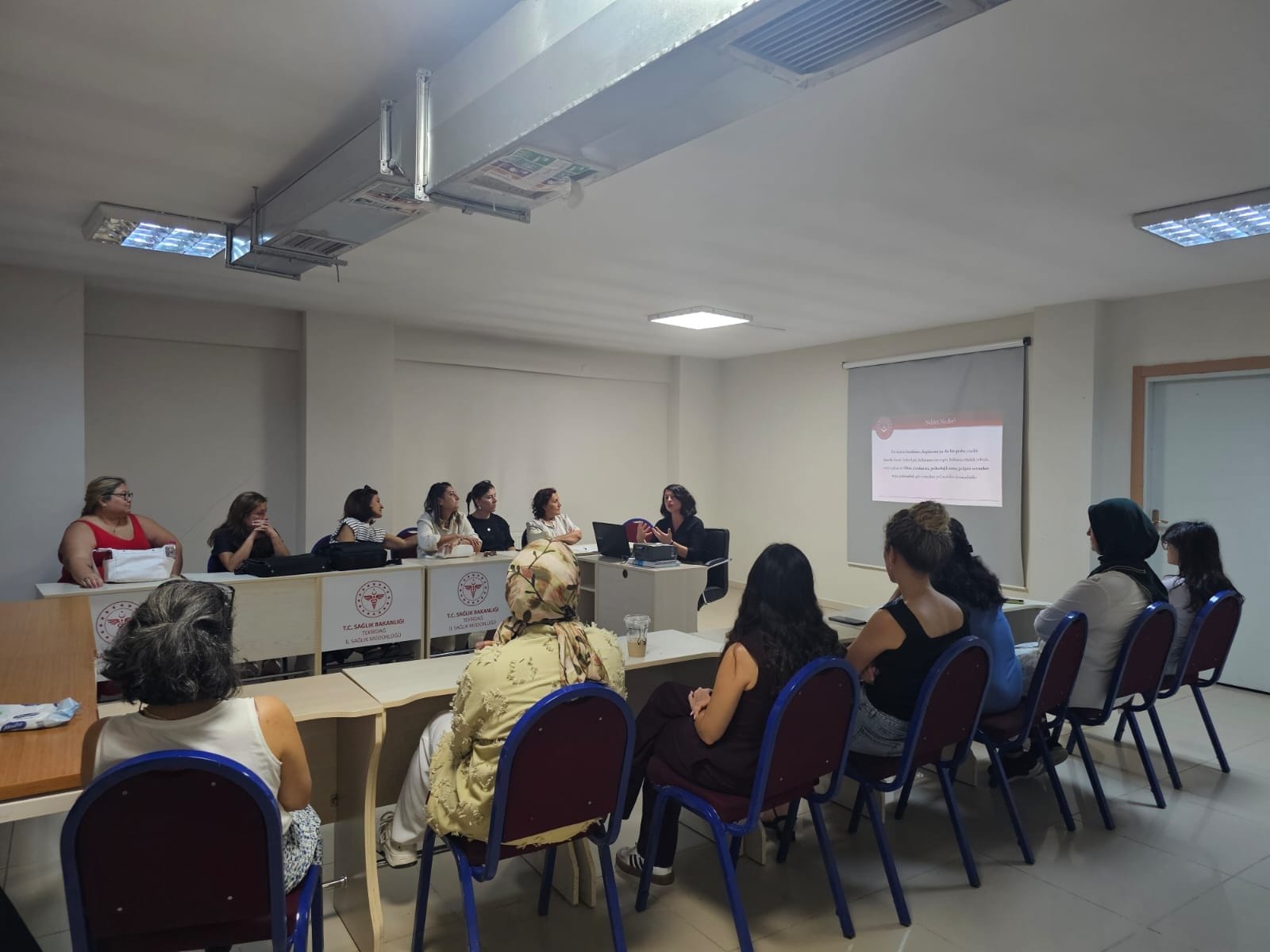 Süleymanpaşa’da Kadına Yönelik Şiddetle Mücadele Eğitimi Gerçekleştirildi