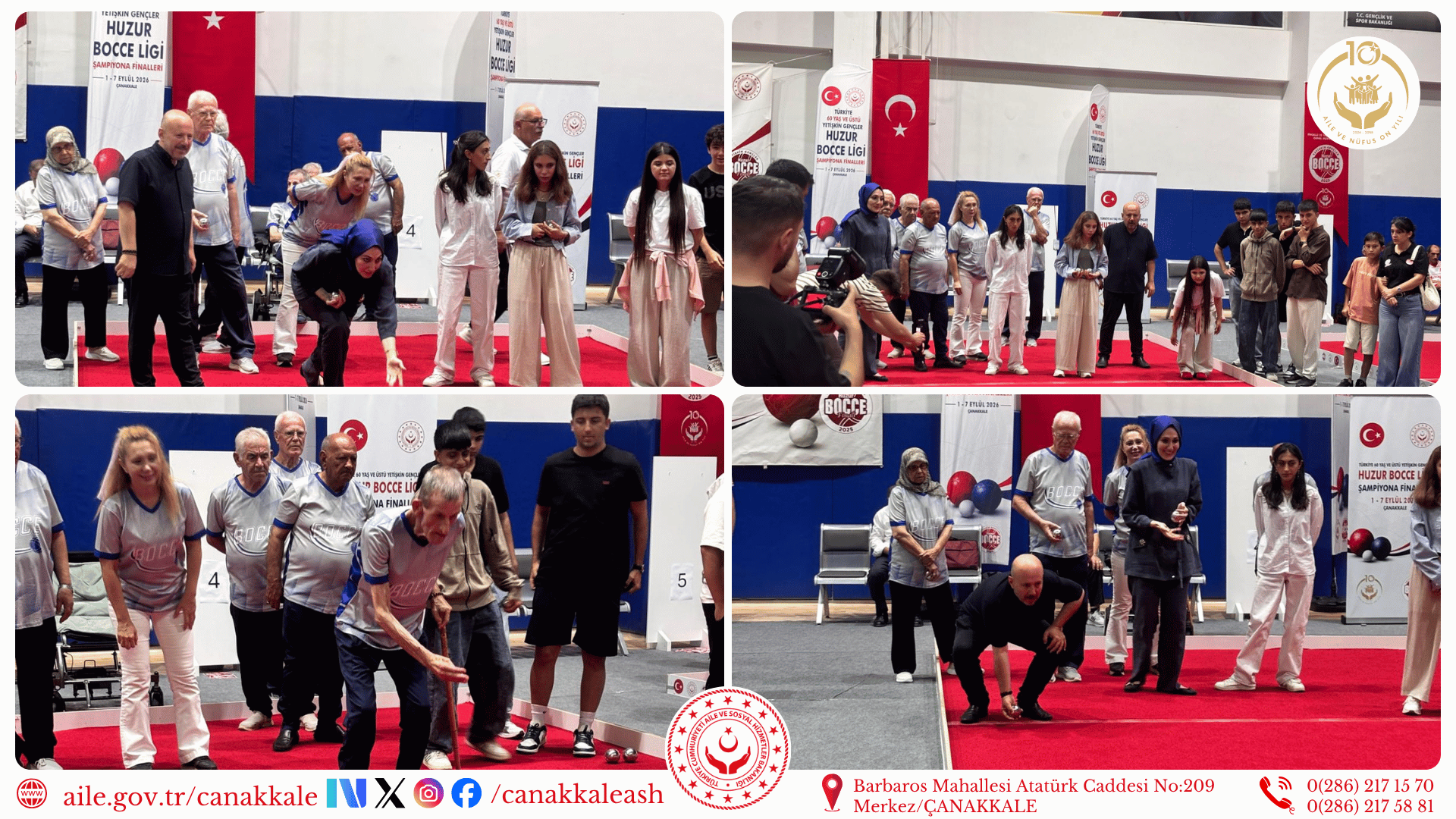 🏆 Çanakkale’de Huzur Bocce Ligi’nde Heyecan Dorukta!