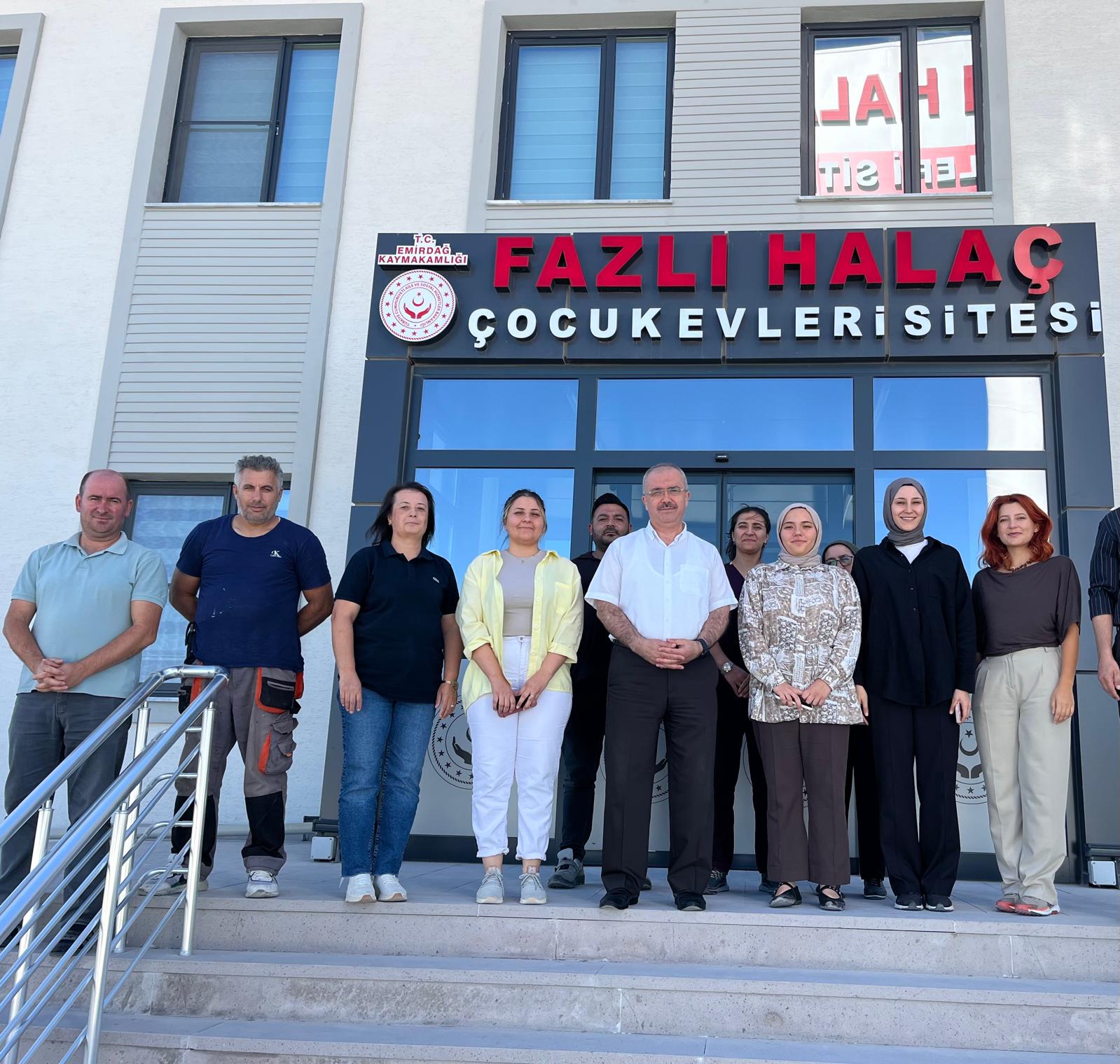 İl Müdürümüz Sayın Bilal Erdoğan, Emirdağ Fazlı Halaç Çocuk Evleri Sitesi'ni Ziyaret Etti