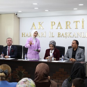 Bakanımız Mahinur Özdemir Göktaş, Hakkari'de konuştu: - fotoğraf 14