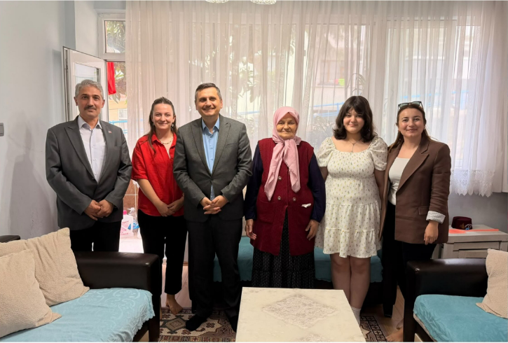 Şehidimiz Serdar Eyüboğlu’nun Kıymetli Ailesi ile Kıbrıs Gazimiz Abdullah Çakmak Ziyaret Edildi