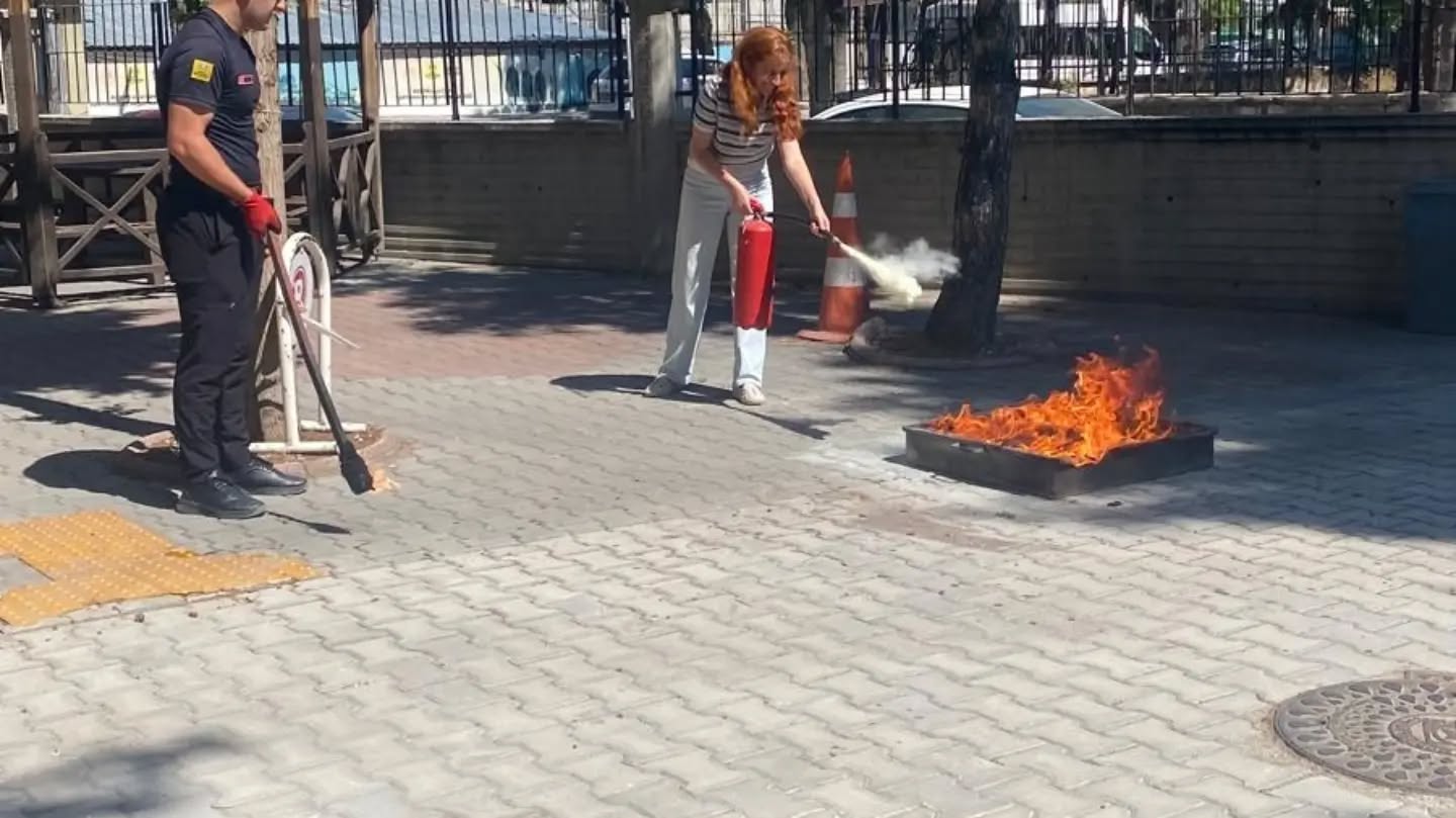 Yangın Tatbikatı Gerçekleştirildi