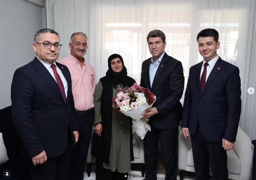 Şehidimiz Samet ASLAN’ın Kıymetli Ailesi Ziyaret Edildi