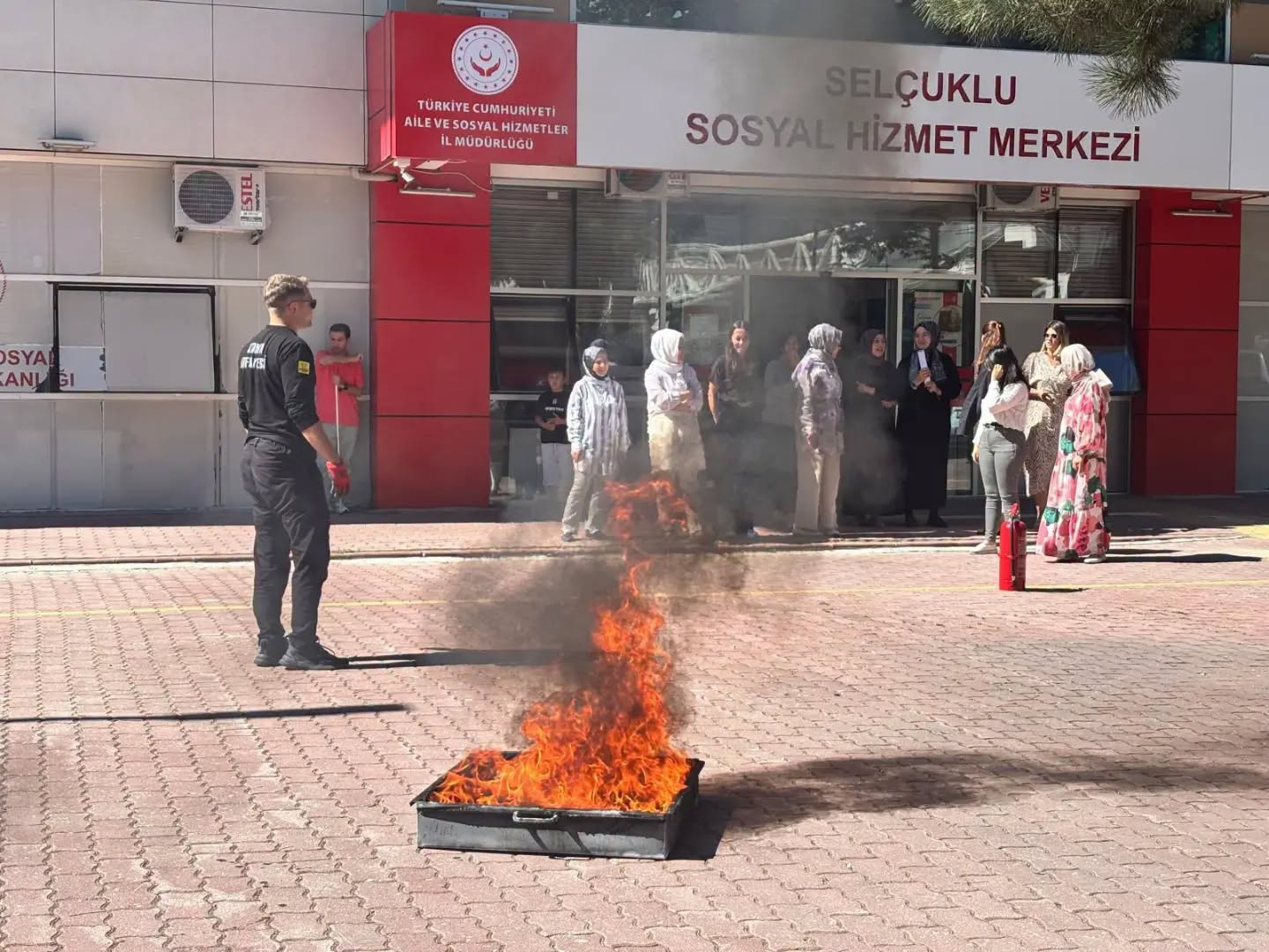Yangın Eğitimi Gerçekleştirildi