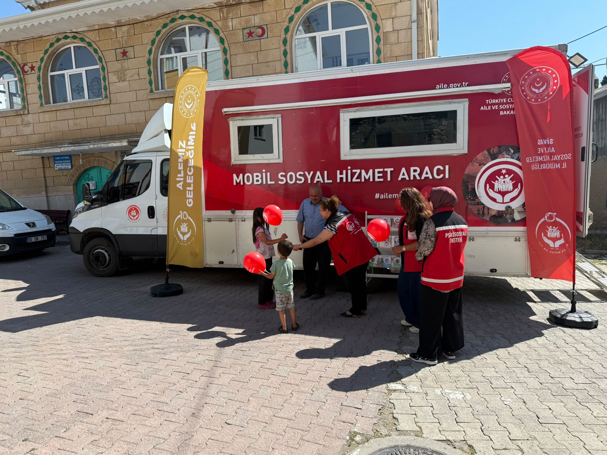Müdürlüğümüzce Yürütülen Çalışmalar Kapsamında Mobil Sosyal Hizmet Aracımızın Bugünkü Durağı Merkez Köylerimiz Oldu