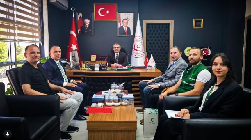Yeşilay Heyetinden İl Müdürlüğümüze Ziyaret