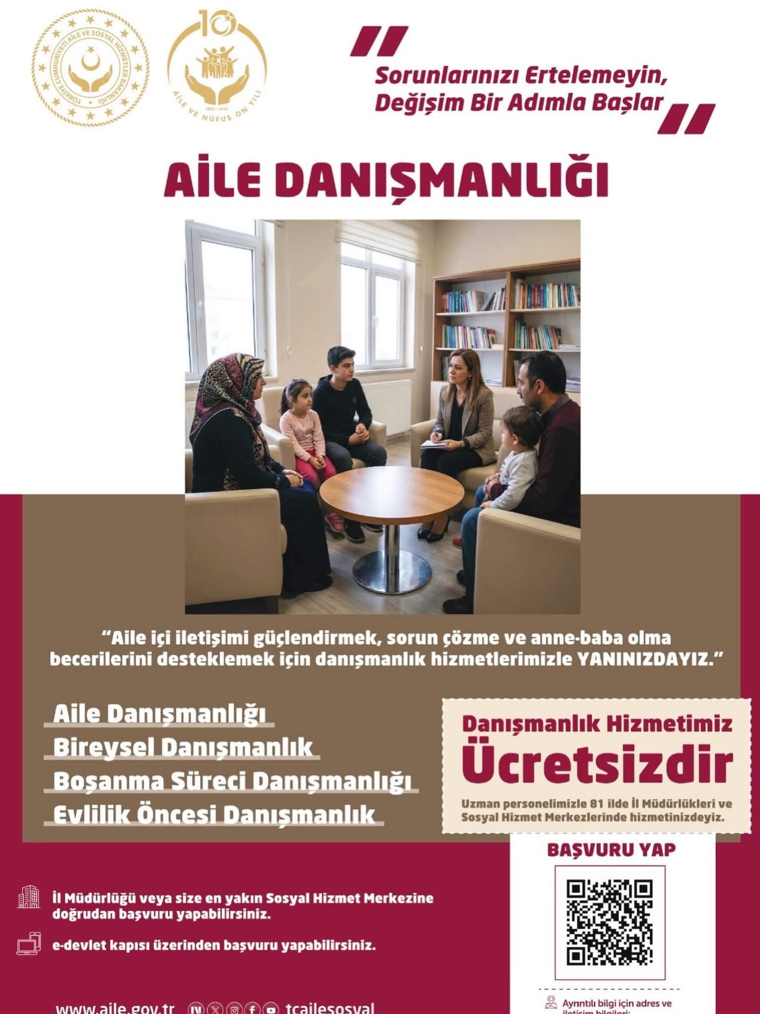 AİLE DANIŞMANLIĞI HİZMETİ