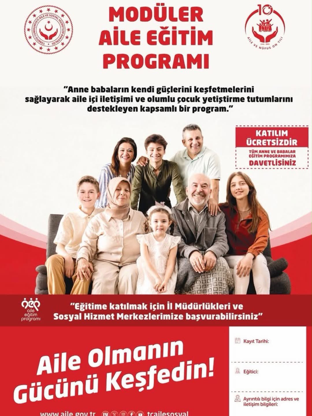 MODÜLER AİLE EĞİTİM PROGRAMI