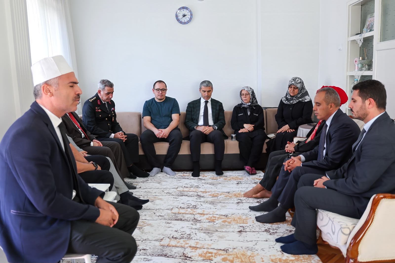 Şehit Afyonkarahisarlı Polis Memuru Mehmet Ali Topatan'ın Kıymetli Ailesine Taziye Ziyareti Gerçekleştirildi.