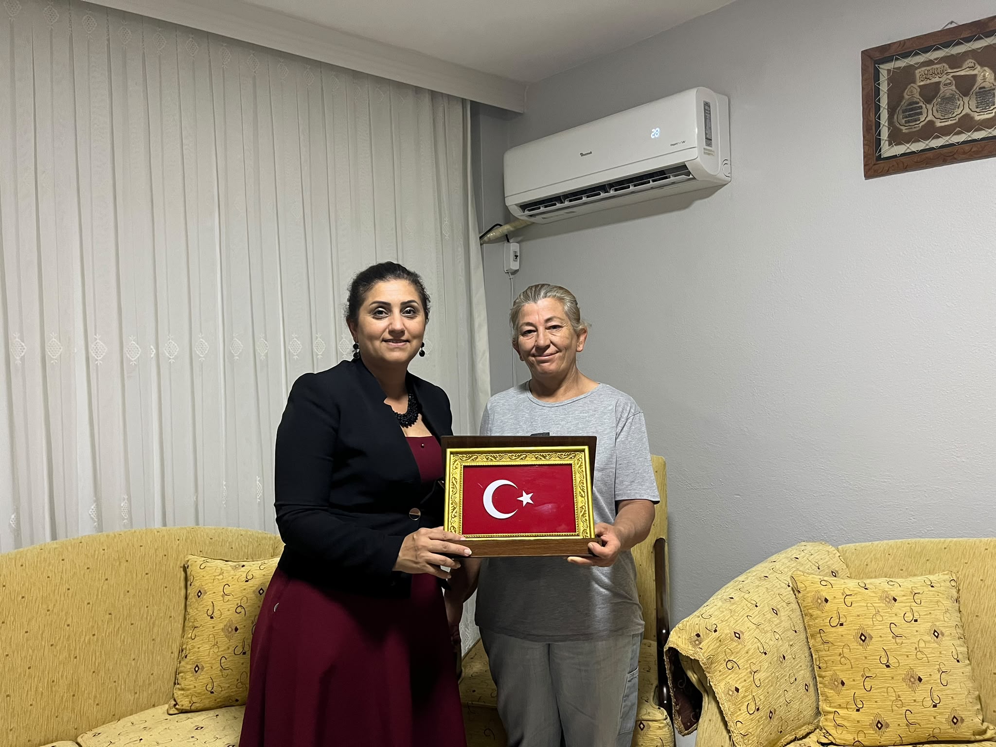 Aziz Şehidimiz İsmail ÇIKIKÇI’nın Ailesine Ziyaret