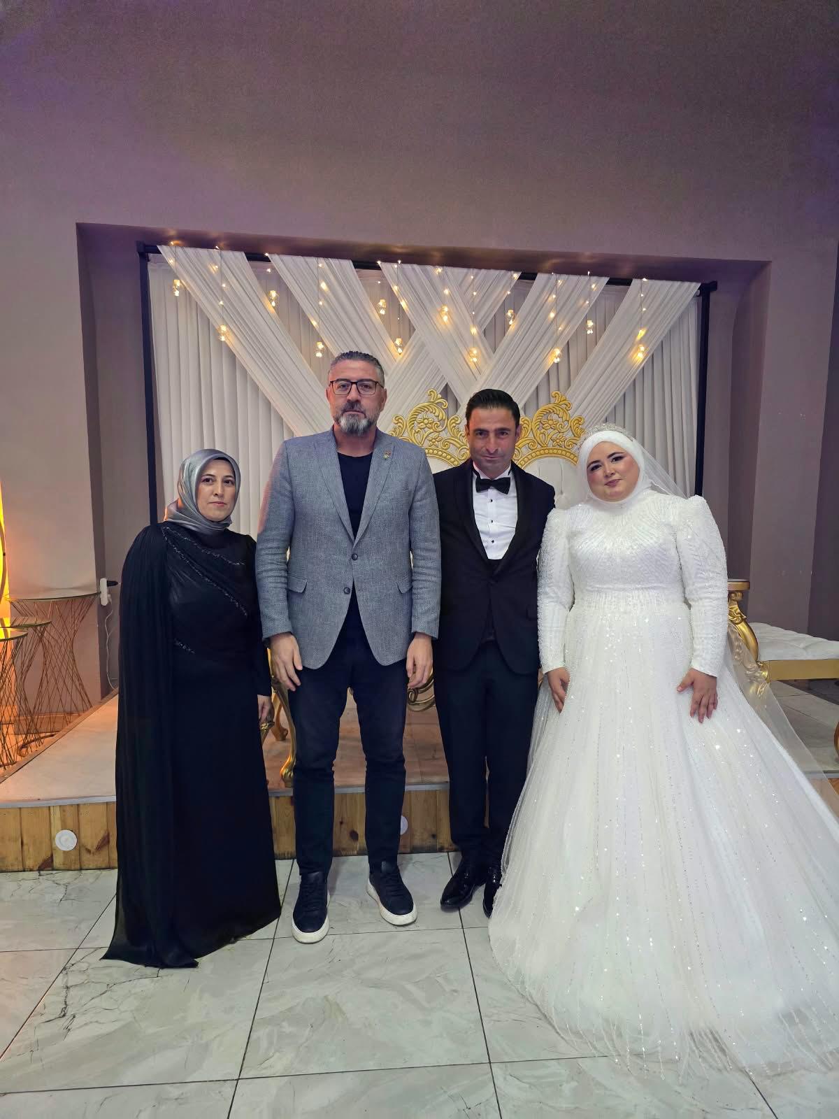 İl Müdür Yardımcımız Fatih Deveci, Aziz Şehidimiz Abdurrahman Aydın’ın Kıymetli Evladı Mehmet Aydın’ın Düğün Merasimine Katıldı