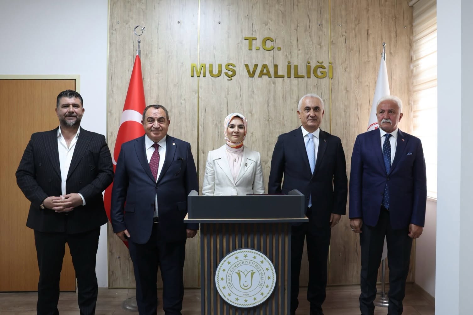 Aile ve Sosyal Hizmetler Bakanımız Sayın Mahinur Özdemir Göktaş, Muş Valiliğini Ziyaret Etti