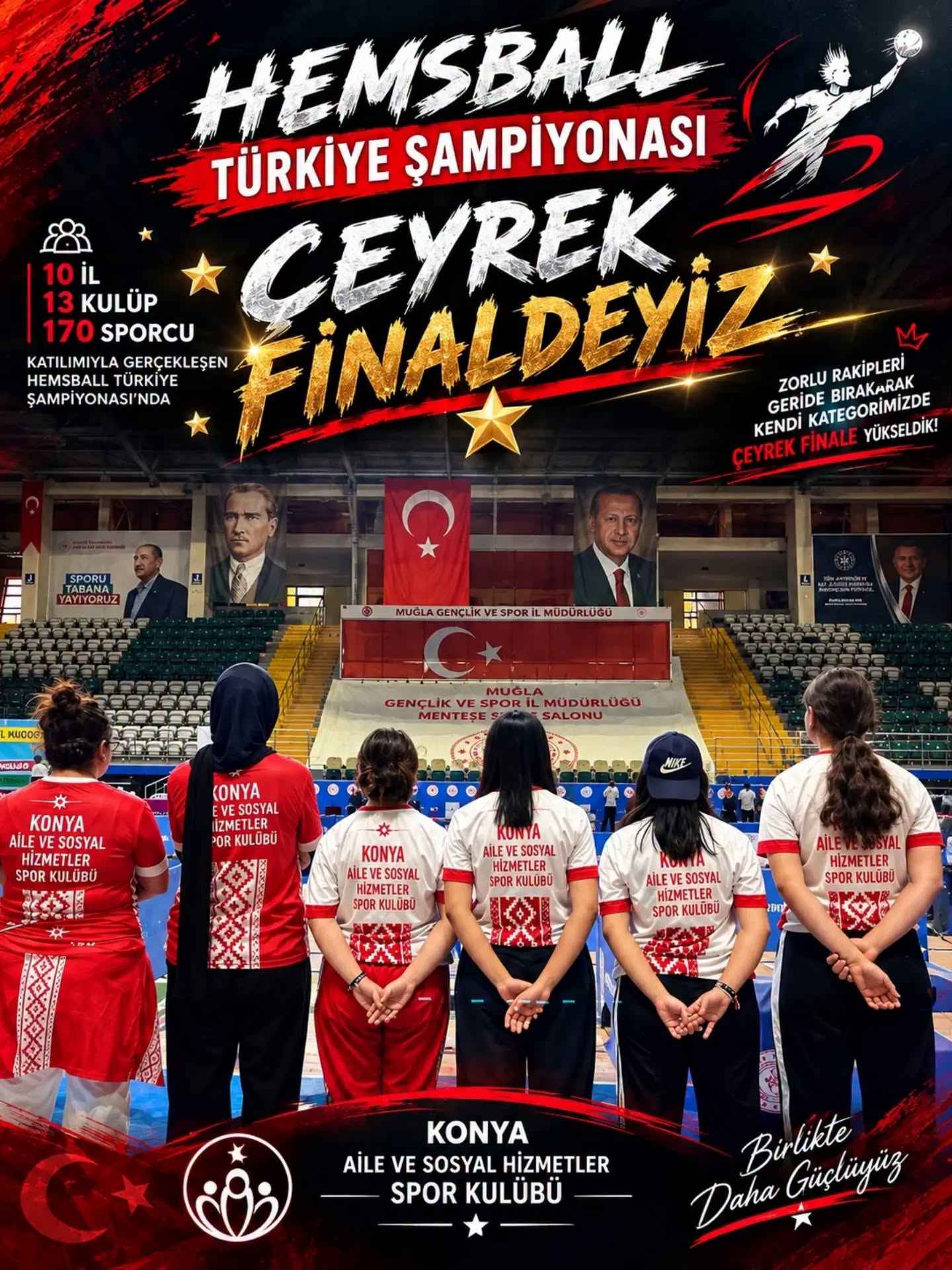 Hemsball Türkiye Şampiyonası’nda Çeyrek Finaldeyiz