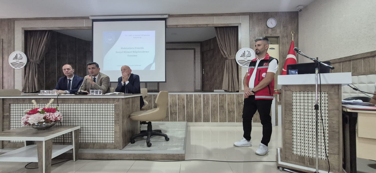 Terme’de Muhtarlara Yönelik Sosyal Risk Haritası ve Aile Rehberi Eğitimi