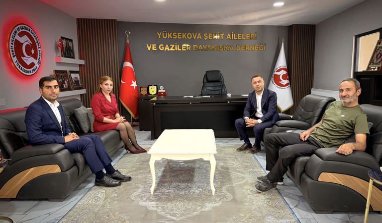 İl Müdürümüz Sevgül BİLGİÇ'ten Yüksekova Şehit Aileleri Derneği'ne Ziyaret