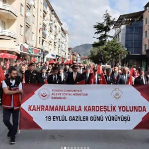 19 Eylül Gaziler Günü’nde “Kahramanlarla Kardeşlik Yolunda” Yürüyüşü Gerçekleştirildi - fotoğraf 1