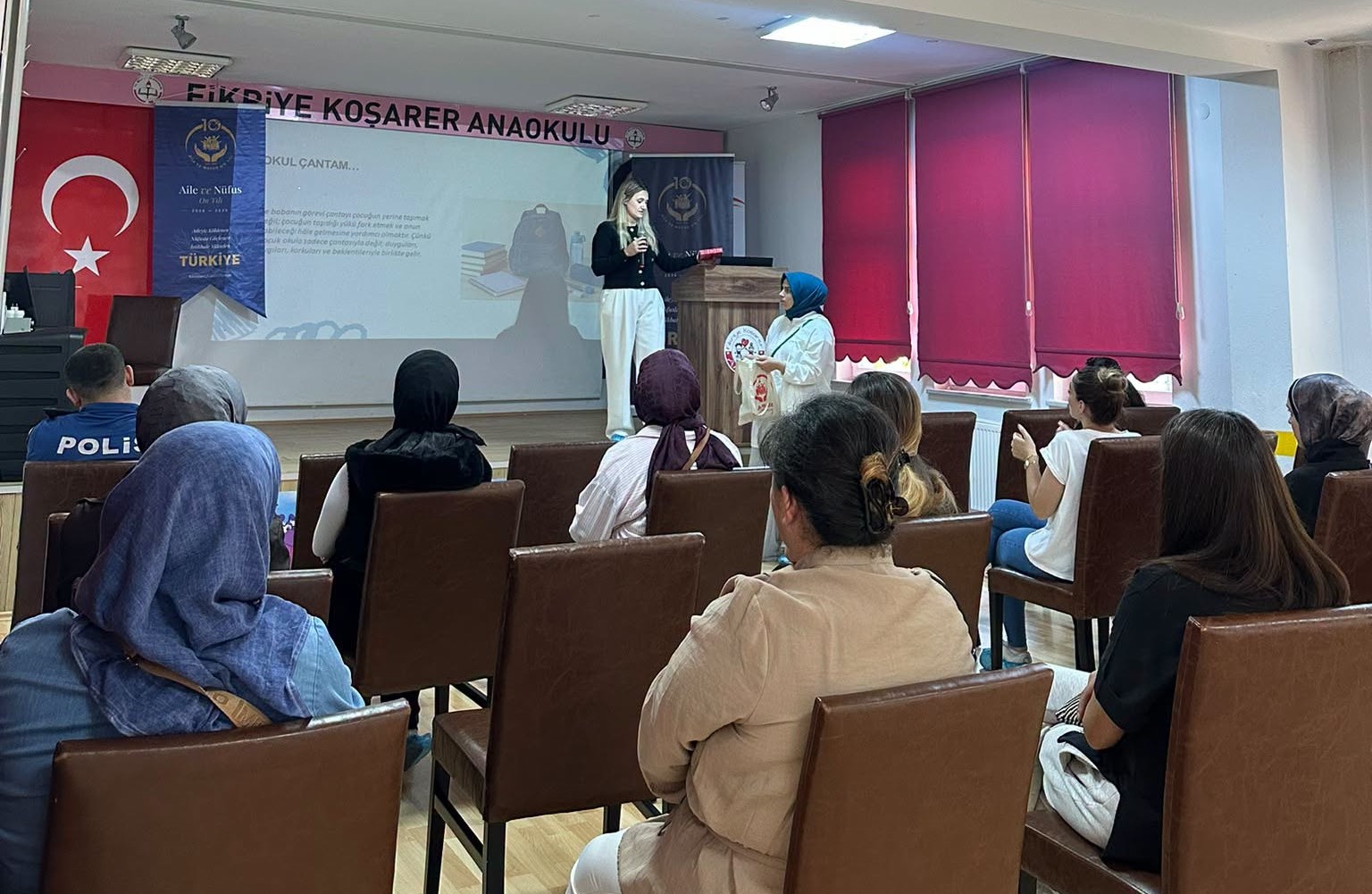 “Okul ve Aile Hayatı” Eğitimi Gerçekleştirildi
