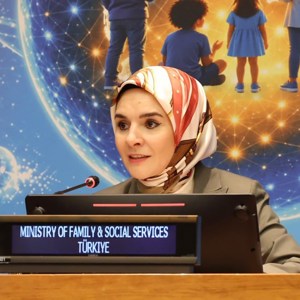 Emine Erdoğan Hanımefendi ve Bakanımız Göktaş, BM'de çocuklar için güvenli dijital sistemlerin inşasına ilişkin programa katıldı - fotoğraf 7