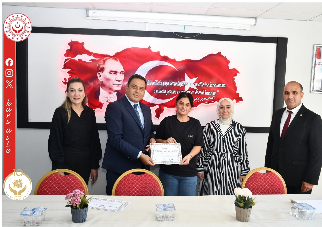 📍 Huzurevi Personellerimize Başarı ve Teşekkür Belgeleri Takdim Edildi