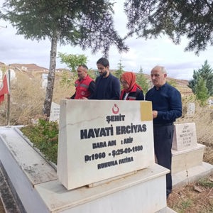 Aziz Şehitlerimizin Kabirleri Ziyaret Edildi - fotoğraf 1