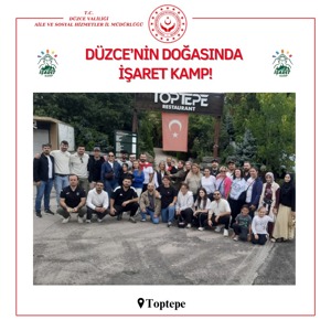 Düzce’de İşaret Kamp ile Doğa, Dayanışma ve İletişim Buluştu. - fotoğraf 1