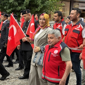19 Eylül Gaziler Günü dolayısıyla, Sayın Valimiz Mehmet Fatih Serdengeçti’nin himayelerinde gerçekleştirilen yürüyüş programına; İl Müdürlüğümüz olarak katılım sağladık. - fotoğraf 1