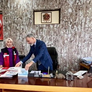 Sorgun Sosyal Hizmet Merkezi Müdürlüğümüzce, Çekerek SYDV ve İlçe Halk Kütüphanesi ziyaret edildi. - fotoğraf 3