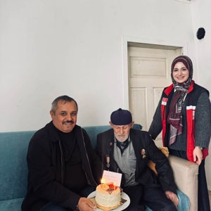 Kore Gazimiz Sayın Şevki Kanak ziyaret edildi. - fotoğraf 1