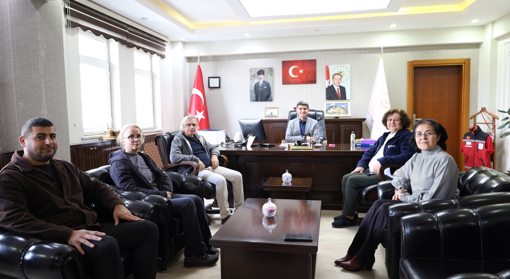 Engelli ve Yaşlı Hizmetleri Genel Müdürlüğü Teknik Personellerinden İl Müdürümüz Ertaç Baki’ye Ziyaret