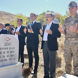 Şirvan/Daltepe ve Kalkancık Köyü Şehitleri Dualarla Anıldı. - fotoğraf 3