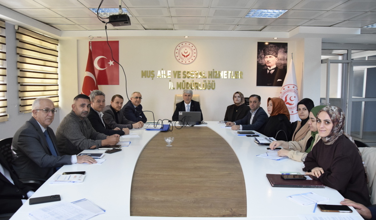 Değerlendirme toplantısı gerçekleştirildi.