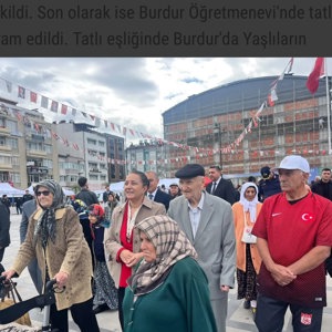 Dünya Yaşlılar Günü Kapsamında Burdur’da, Yaşlı Bireylerimiz ve Gençlerimizin Katılımıyla Anlamlı Bir Yürüyüş Gerçekleştirildi - fotoğraf 2