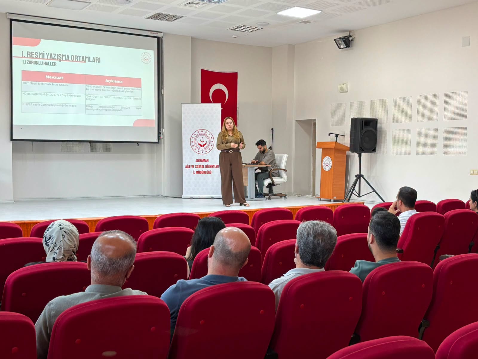 Personelimize Yönelik Resmî Yazışma Eğitimi Gerçekleştirildi