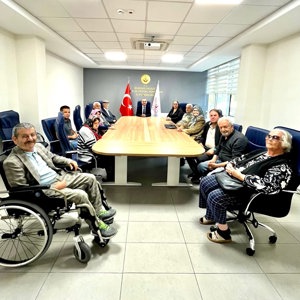 Hilmi Hafize Evin Huzurevi sakinlerimiz, İl Müdürümüz Mustafa Çakır’ı makamında ziyaret etti - fotoğraf 1