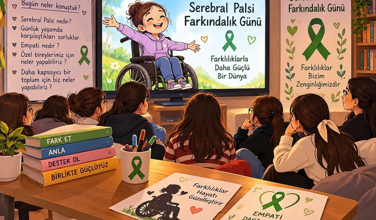 Turhal Çocuk Evleri Sitesinde "Serebral Palsi Farkındalık Günü" Etkinliği Düzenlendi