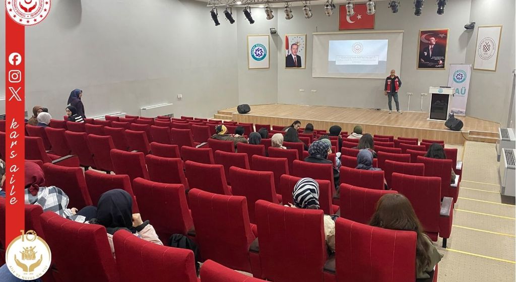 📍 Üniversite Öğrencilerine Yönelik “Saygılı Yaşam ve Güvenli İlişkiler” Eğitimi