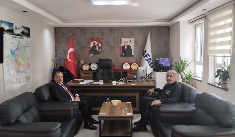 İl Müdürümüz Fatih YILMAZ, AFAD İl Müdürlüğümüzü Ziyaret Etti.