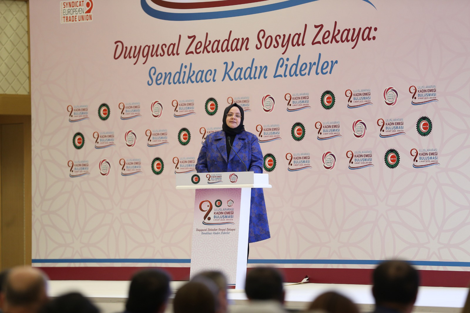 Bakanımız Selçuk, HAK-İŞ 9.Uluslararası Kadın Emeği Buluşmasına Katıldı