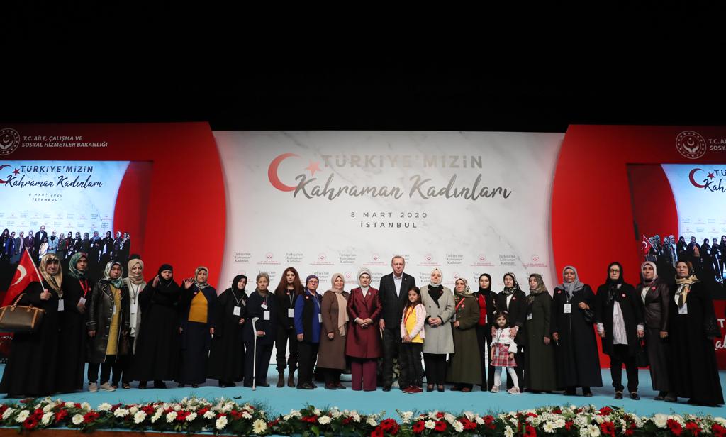 8 Mart Dünya Kadınlar Günü Bakanlığımız Tarafından Düzenlenen "Türkiye’nin Kahraman Kadınları" Programı ile Kutlandı