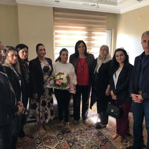 Valimiz Sayın Aykut PEKMEZ'in Eşi Sayın Yeşim PEKMEZ, Dünya Kadınlar Günü Münasebetiyle Ziyaretlerde Bulundu. - fotoğraf 3