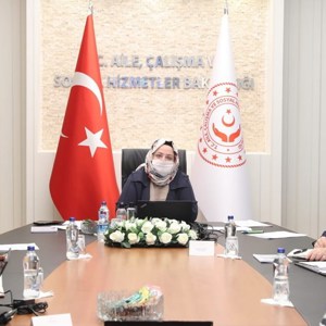 Bakan Selçuk, TÜRMOB ve TOBB Başkanlarıyla Video Konferansla "Kısa Çalışma Ödeneği"ni Görüştü - fotoğraf 2