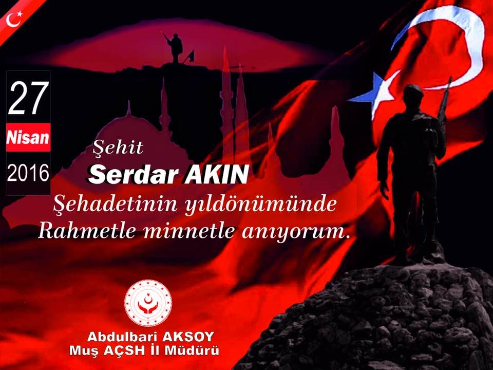 Şahadetinin yıldönümünde Rahmetle minnetle anıyorum