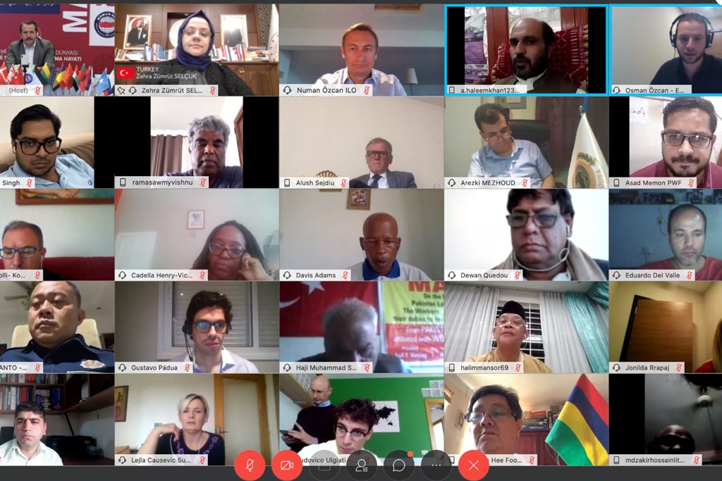 Bakanımız Selçuk, 1 Mayıs Uluslararası Online Konferansı'na Katıldı