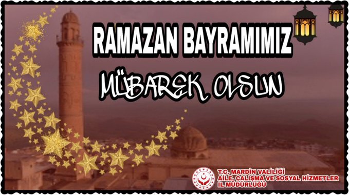 İl Müdürümüz Mehmet Zeki ERYARSOY’un Ramazan Bayramı Mesajı