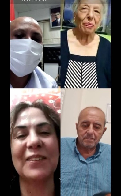 Vekilimiz Av. Zeynep Gül Yılmaz Huzurevinde Kalan Büyüklerimizle Telekonferans ile Bayramlaştı