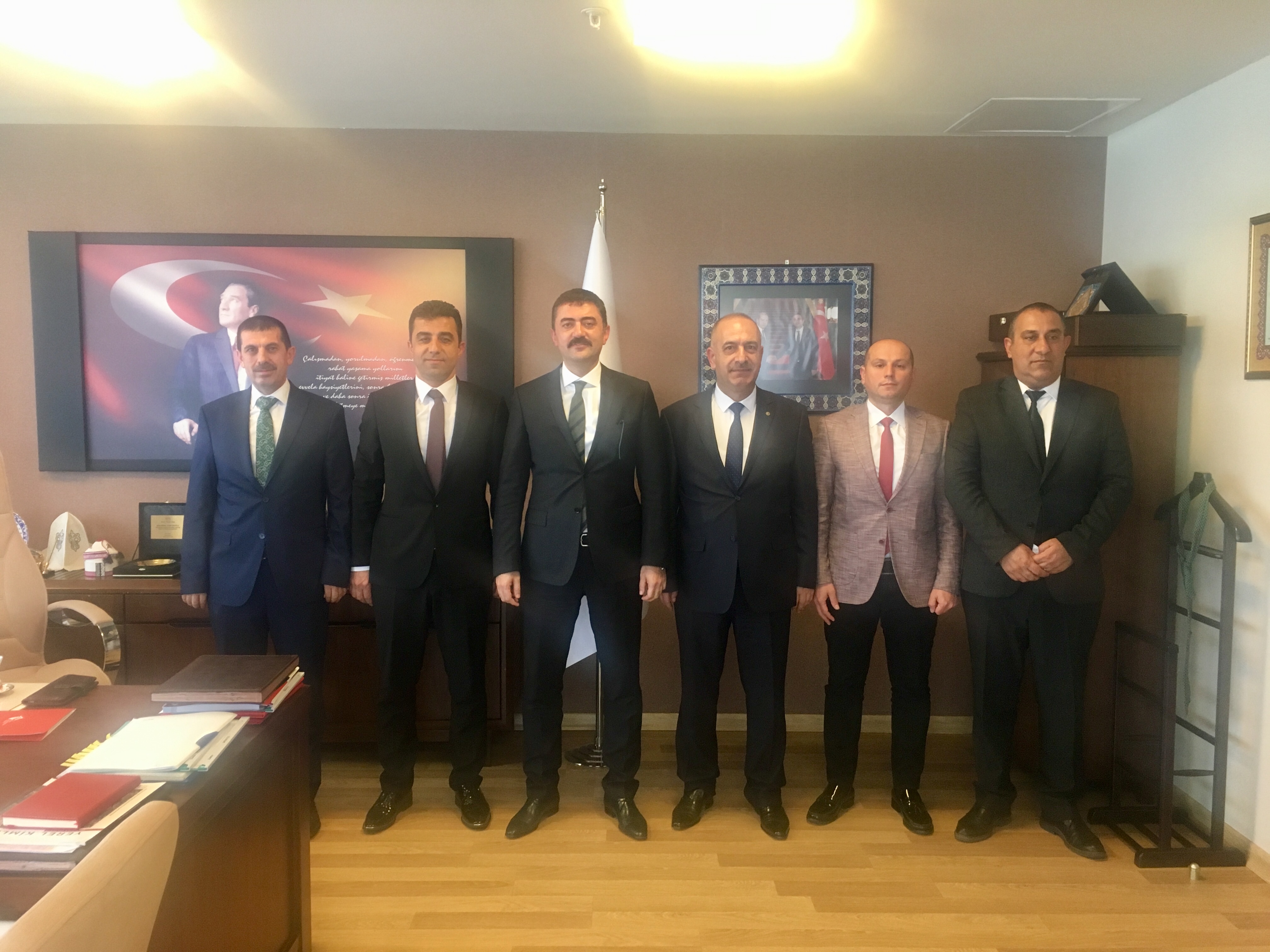 Ankara SYDV Müdürleri Genel Müdürlüğümüzü Ziyaret Etti