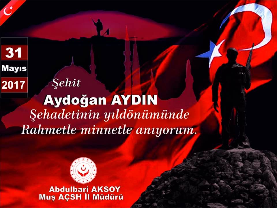 Şehadetinin yıldönümünde rahmetle minnetle anıyorum