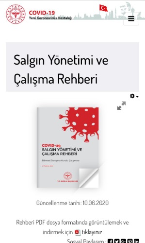 Kreşlerde, Gündüz Bakım Evlerinde ve Okul Öncesi Eğitim Kurumlarında Alınması Gereken Önlemler, Sağlık Bakanlığı tarafından yayımlandı.