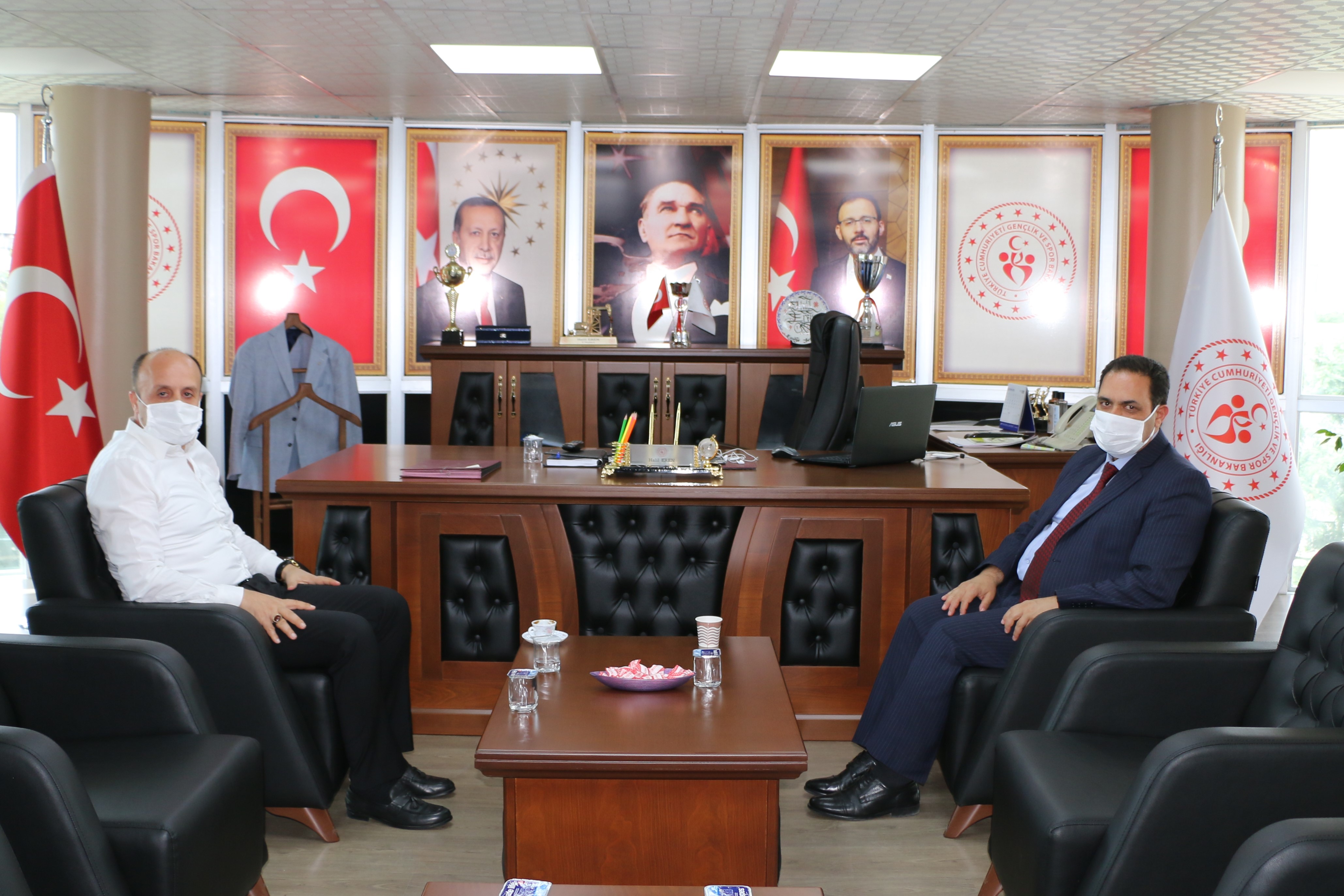 Gençlik ve Spor İl Müdürlüğü'nü Ziyaret Ettik