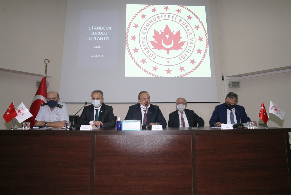 İl Pandemi Kurulu Toplantısı Gerçekleştirildi